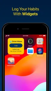 Habit Tracker Log With Widgets screenshot 0