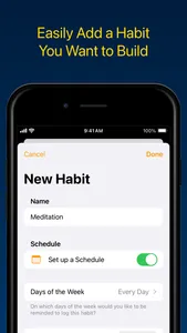 Habit Tracker Log With Widgets screenshot 1