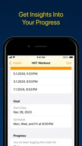 Habit Tracker Log With Widgets screenshot 3