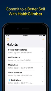 Habit Tracker Log With Widgets screenshot 6