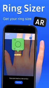 Ring Sizer: AR Ruler & Table screenshot 0