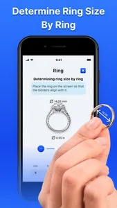 Ring Sizer: AR Ruler & Table screenshot 1