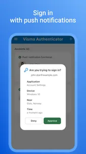 Visma Authenticator screenshot 0