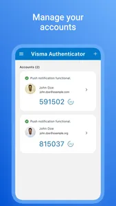 Visma Authenticator screenshot 1