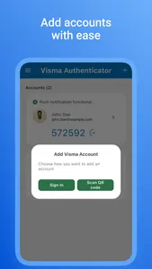 Visma Authenticator screenshot 2