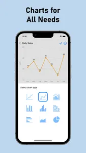 Charts IQ: Chart & Graph Maker screenshot 1
