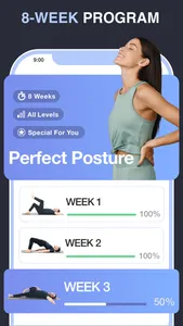 BackEase Posture Home Exercise screenshot 0
