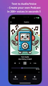 Text to Audio - Podcast Maker screenshot 0