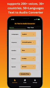 Text to Audio - Podcast Maker screenshot 1