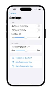 Teleprompter For Video Record screenshot 2