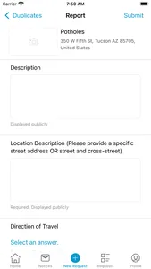Tucson 311 screenshot 3