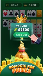Solitaire Win Real Cash Skillz screenshot 3