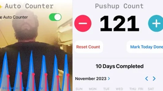 Pushup Counter App screenshot 0
