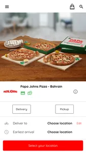 Papajohns Bahrain screenshot 0