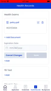 eHRplus screenshot 2
