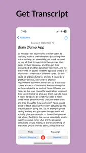 Brain Dump: Voice to Markdown screenshot 2