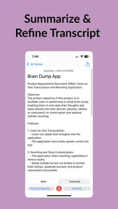 Brain Dump: Voice to Markdown screenshot 3