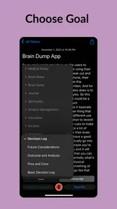 Brain Dump: Voice to Markdown screenshot 4