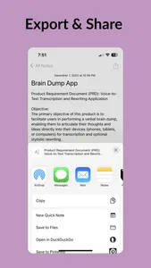 Brain Dump: Voice to Markdown screenshot 6