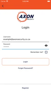 Axon Alarms screenshot 1