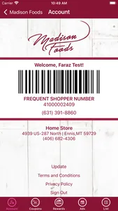 Madison Foods Rewards screenshot 2