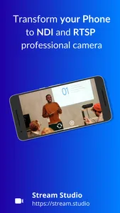 Stream Studio NDI OBS Camera screenshot 0