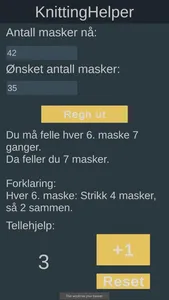 Knitting Helper screenshot 0