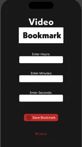 Video Bookmark screenshot 0