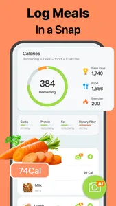 Cal Pal -AI Calorie Tracker screenshot 2