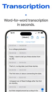 Speech to Text - Transcriber screenshot 0