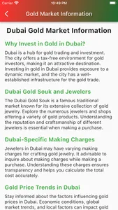 Dubai Gold Calculator screenshot 2