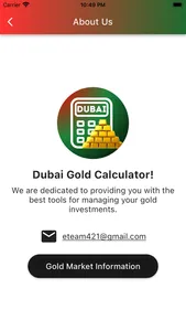 Dubai Gold Calculator screenshot 3