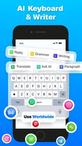 Smart Typing Keyboard by AI screenshot 0