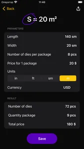 Laminate Floor Estimator: Wood screenshot 3