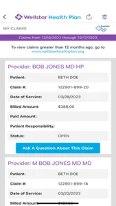 Wellstar Health Plan Mobile screenshot 1