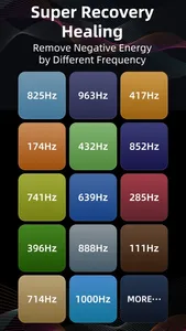 Frequency Healing Sounds Hertz screenshot 1