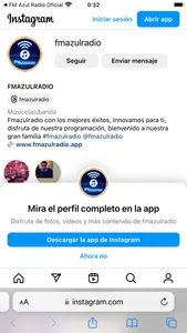 FM Azul Radio Oficial screenshot 3