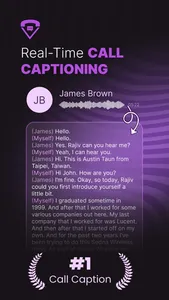 Voiply Captions screenshot 1