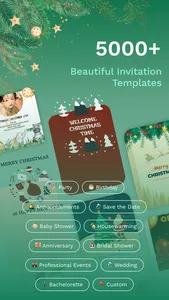 Party Invitation Cards Maker + screenshot 0