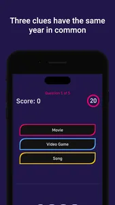 Guess The Year Challenge screenshot 0