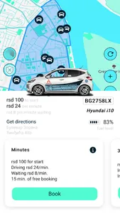 Anygo - carsharing in Belgrade screenshot 4