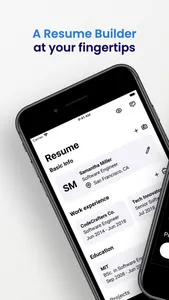 Resume Maker Template screenshot 0