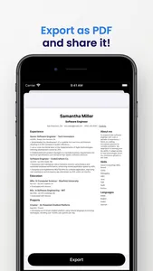 Resume Maker Template screenshot 5