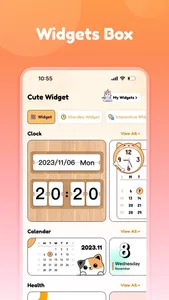 Widgets Box: Theme, Wallpaper screenshot 0