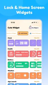 Widgets Box: Theme, Wallpaper screenshot 2
