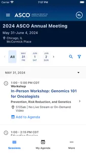ASCO Meetings screenshot 1