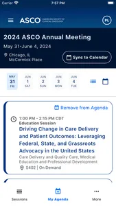 ASCO Meetings screenshot 2