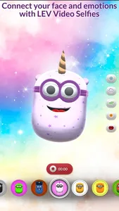 LEV - Live Emoji Video Selfies screenshot 1