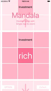 Mandala Chart for iOS screenshot 2