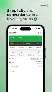 SaveWallet - Tron Fee Savings screenshot 1